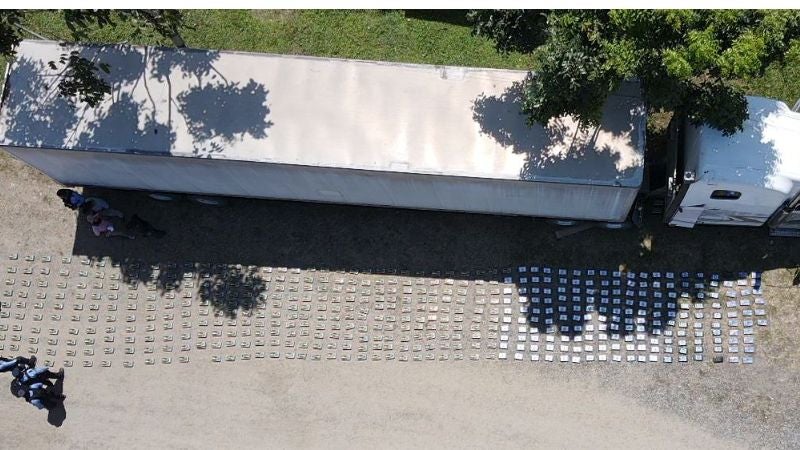 Más kilos cocaína Chamelecón