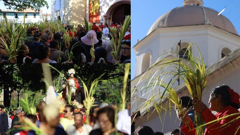 Domingo de Ramos en Tegucigalpa