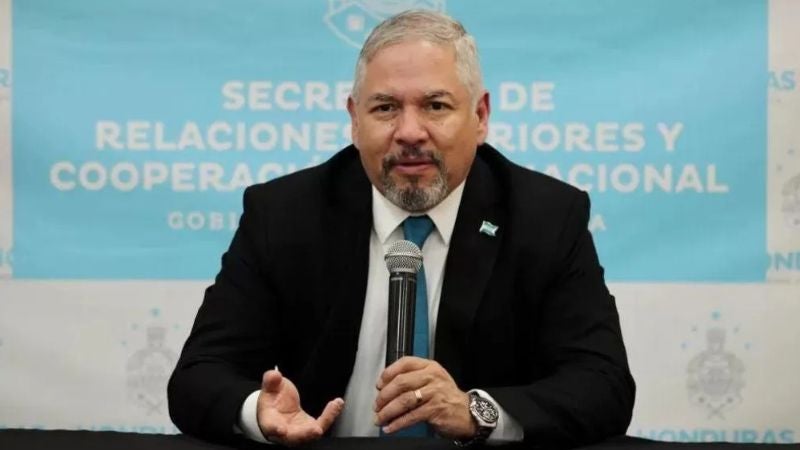 Honduras descarta aplicar reciprocidad a los aranceles de EE.UU., según canciller