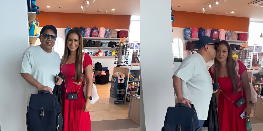 ¿Viajaran juntos o separados? Captan a Eduardo Maldonado y Alejandra Rubio en el aeropuerto
