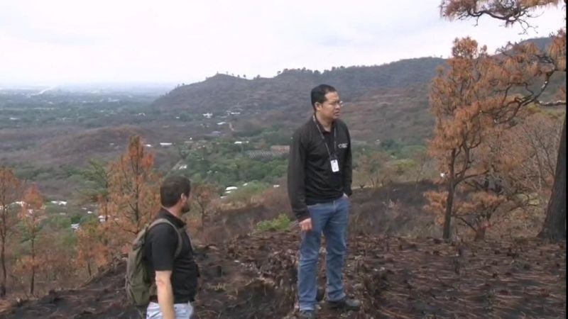 Incendio Villa San Antonio