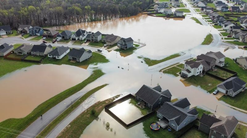 Inundaciones y tornados en Estados unidos