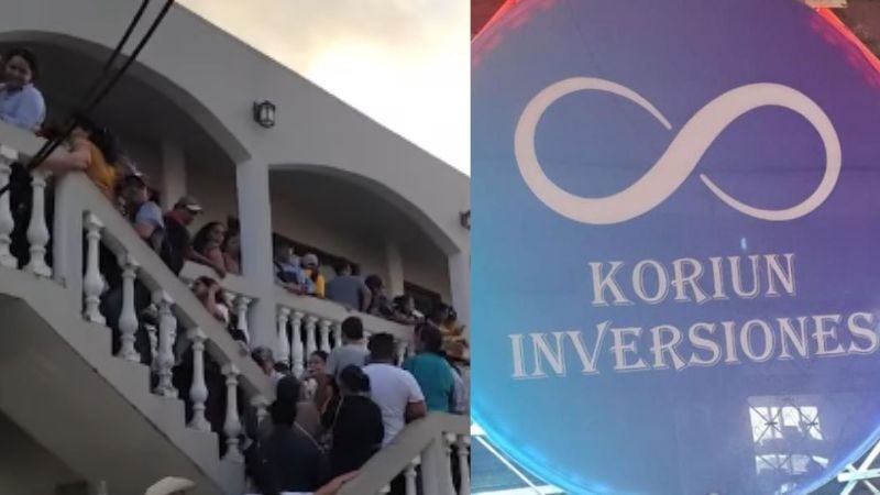 Manifestación en Koriun