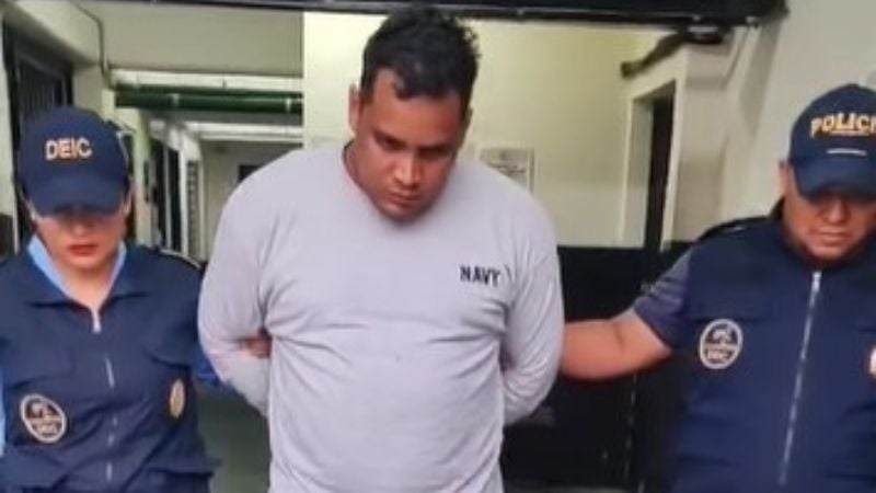 Detienen pandillero hondureño Guatemala