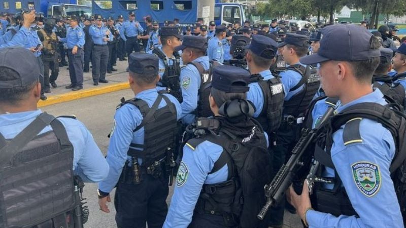 Policía herido en Santa Bárbara 