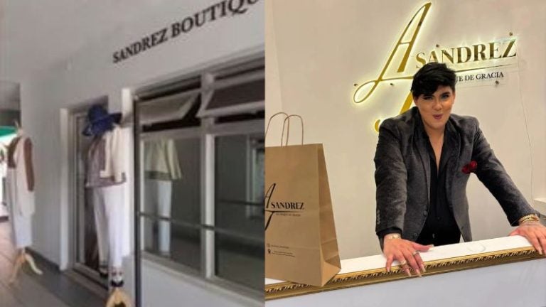 ¿Qué llevó al cierre de la boutique de Sandrez? Él explica detalles detrás de la decisión