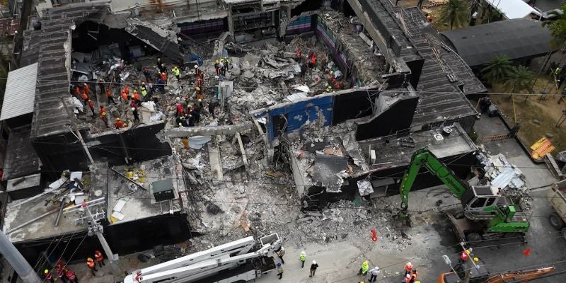 Suben a 124 los muertos tras el colapso del techo de una discoteca en Santo Domingo
