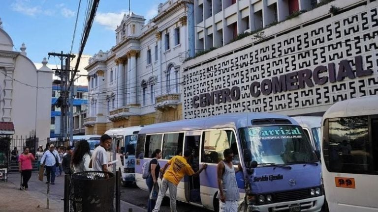 Tegucigalpa transporte urbano