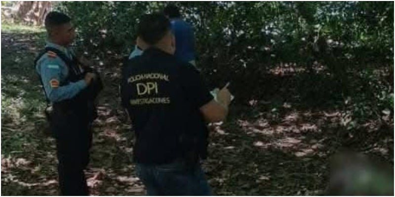 anciano muerto en La Ceiba