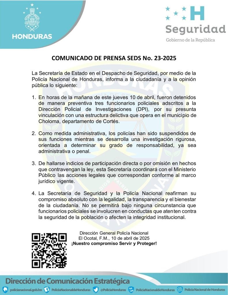 Comunicado