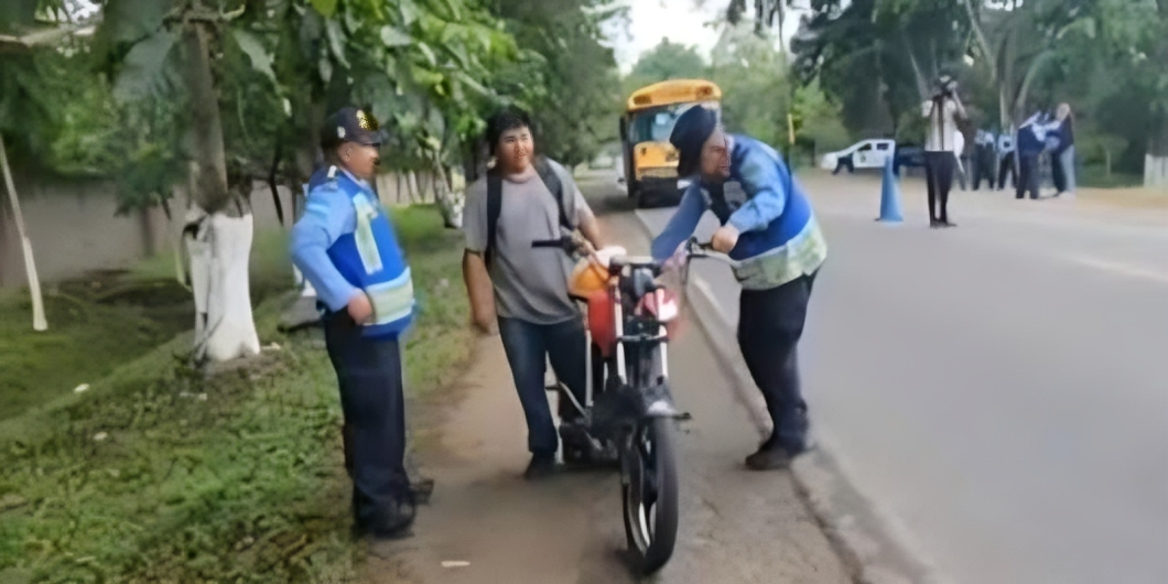 Decomisan motocicletas