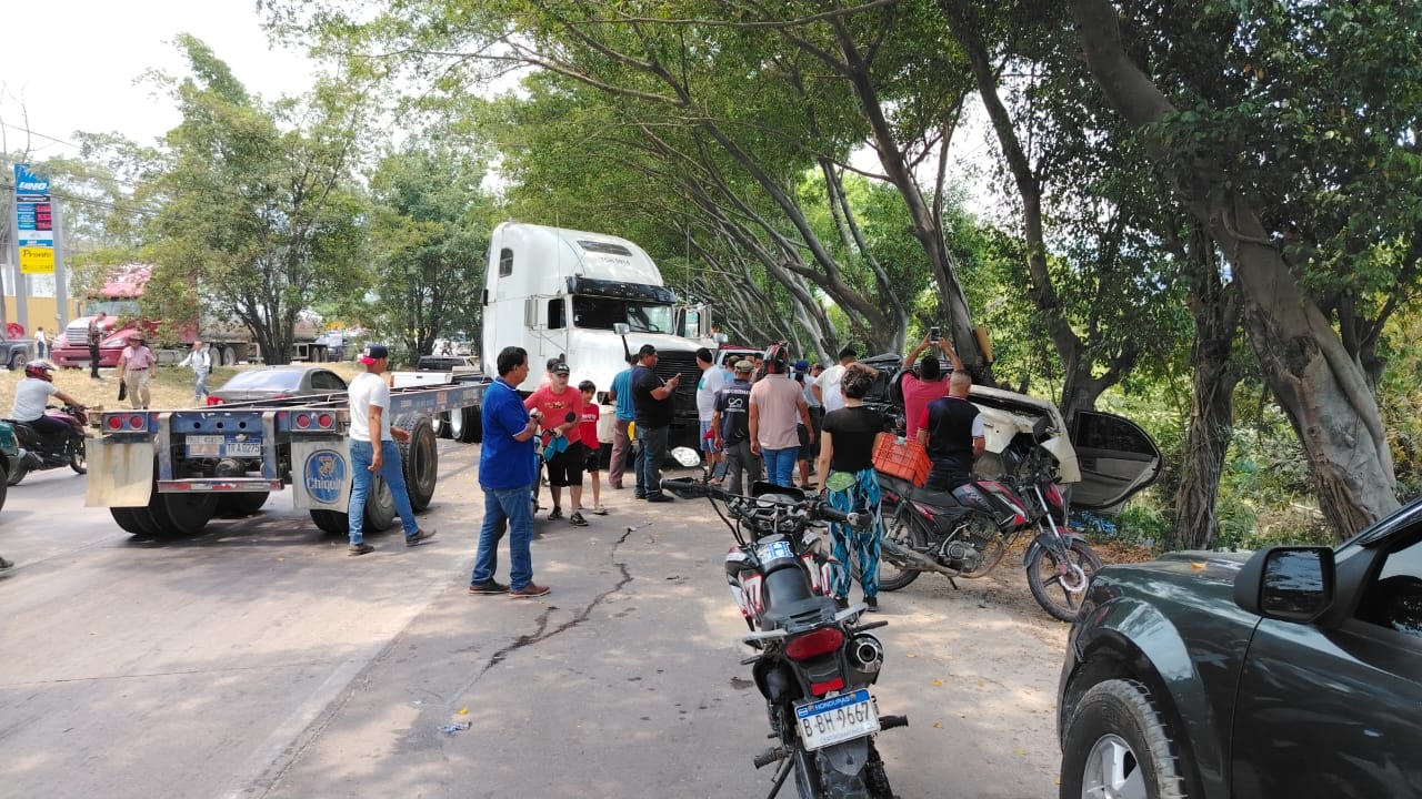 escena del accidente