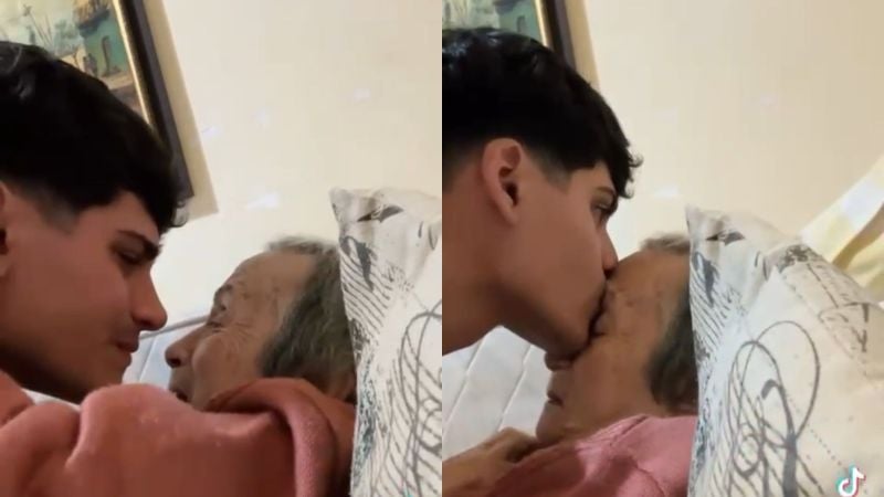 adiós joven y su abuela