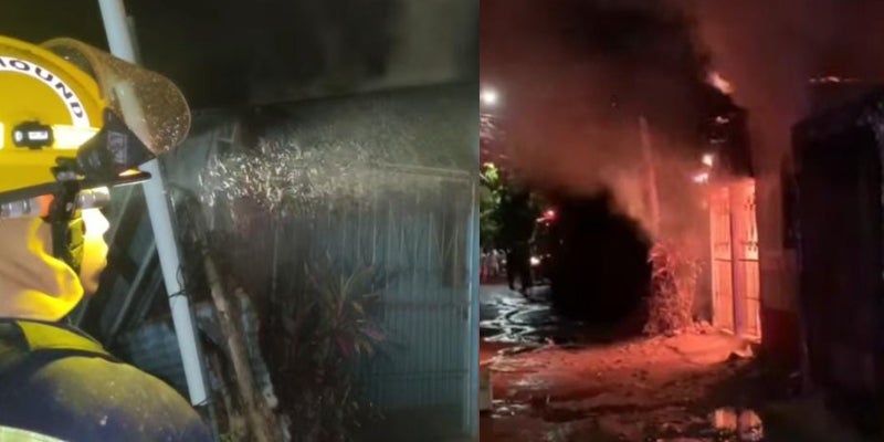Incendio devasta vivienda de humilde zapatero