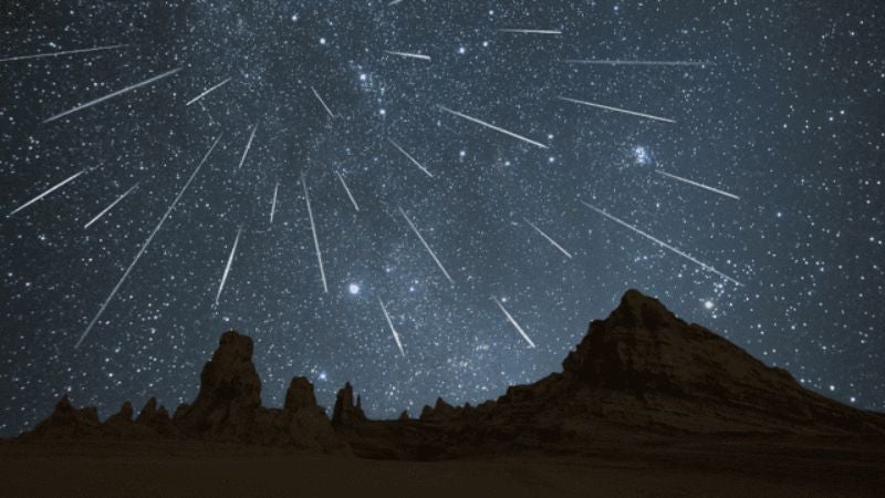 lluvia de meteoros Líridas Honduras