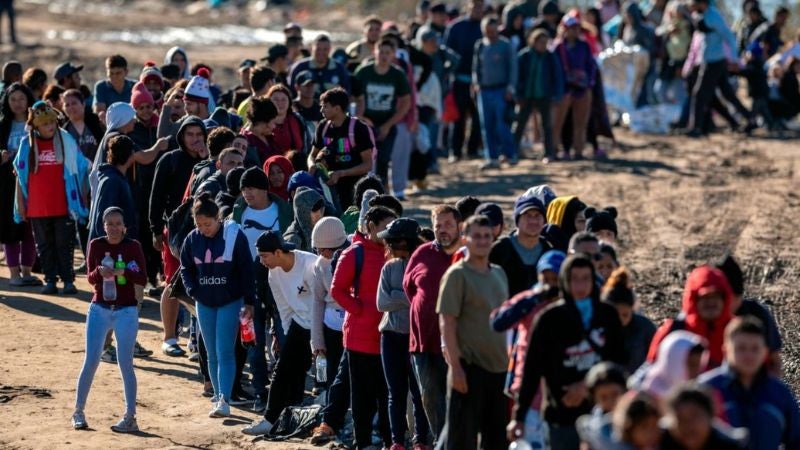 Migrantes en los Estados Unidos