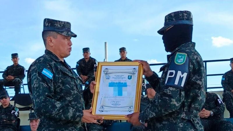 reconocimiento policía militar soborno
