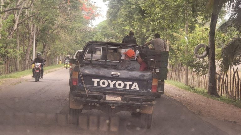 Heridos por accidente en El Paraíso