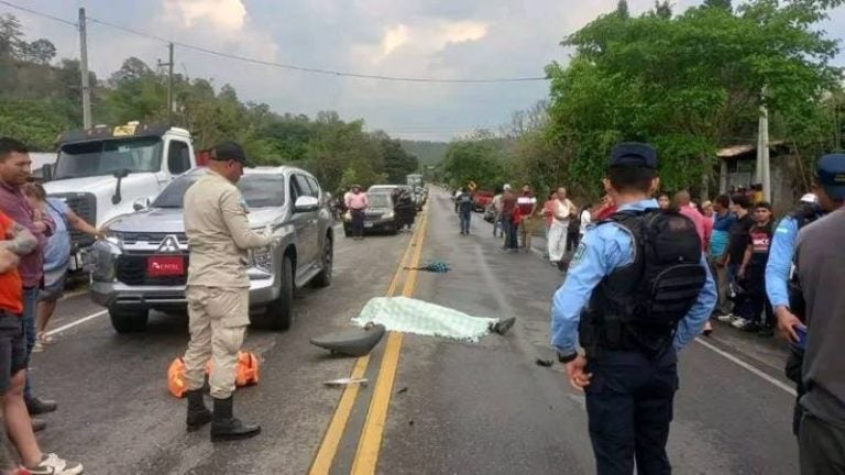 Trágico accidente en Talanga cobra la vida de una joven