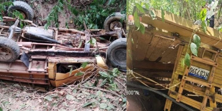 conductor explica las causas del accidente que dejó 8 muertos en Danlí