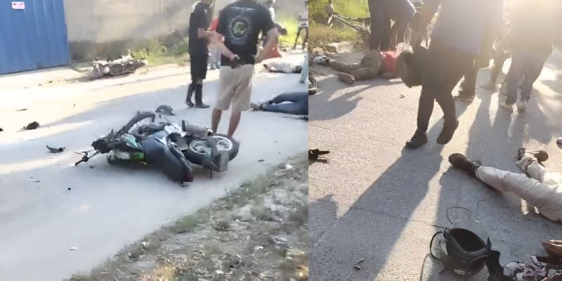 Dos personas pierden la vida en grave accidente en Rivera Hernández, SPS