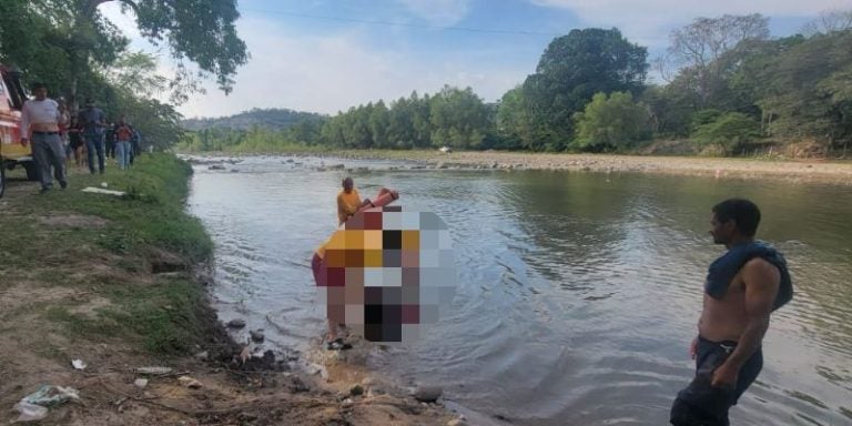 Hombre muere ahogado en el río Las Flores, Lempira