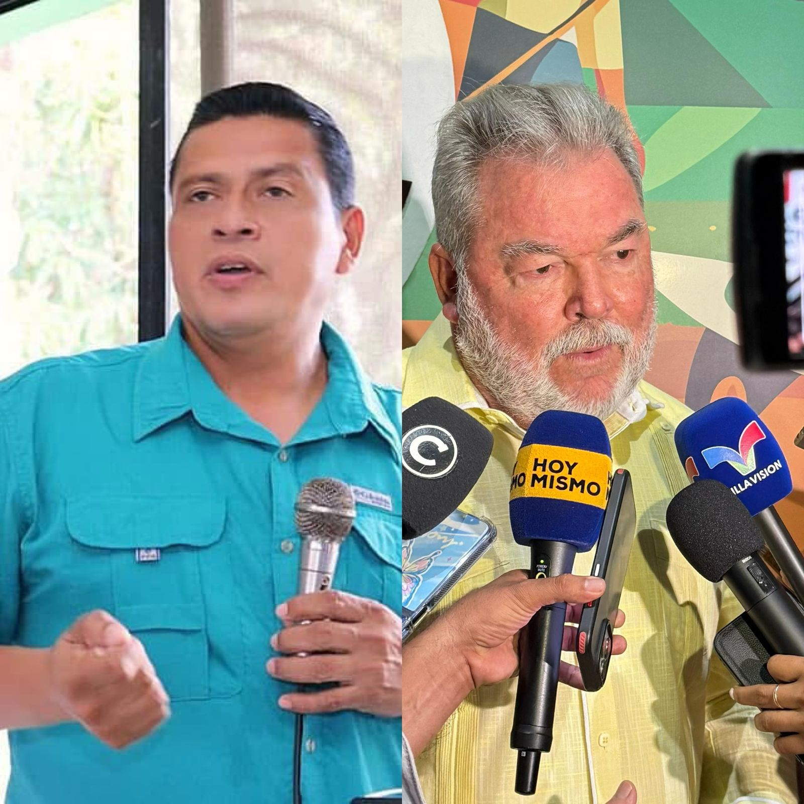 Alcalde de La Lima y SPS. 