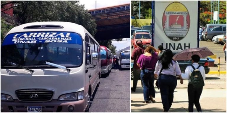 UNAH solicita apoyo a la Secretaría de Seguridad para proteger transporte público