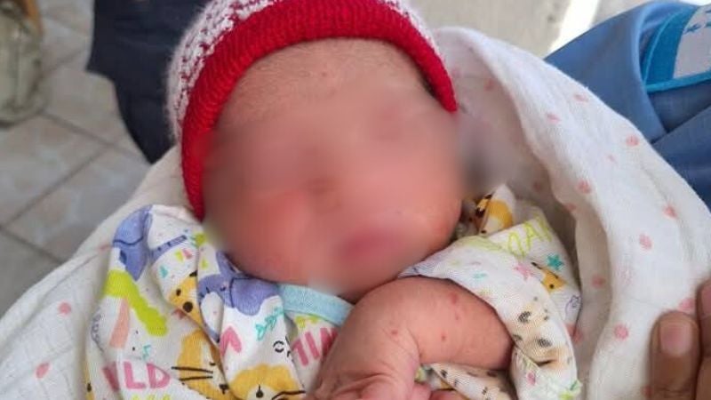 Bebé abandonado San Jeronimo Copán (1)