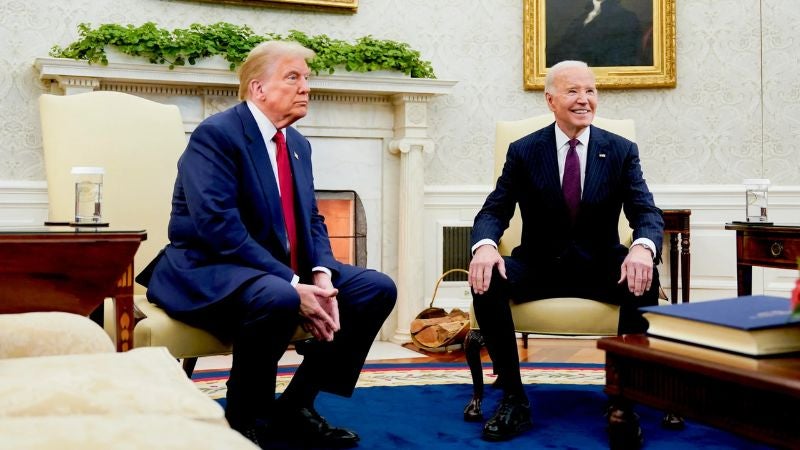 Trump audio interrogatorio Biden