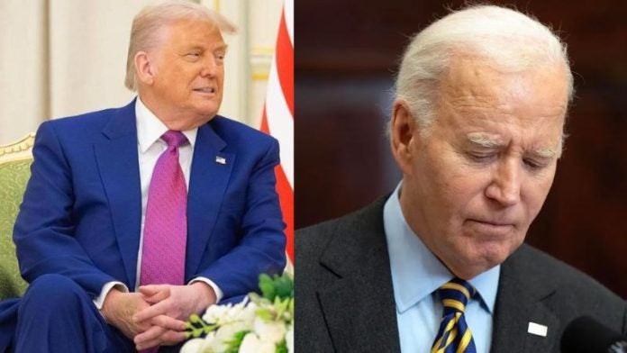 Trump audio interrogatorio Biden
