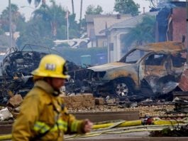 Accidente en San Diego California
