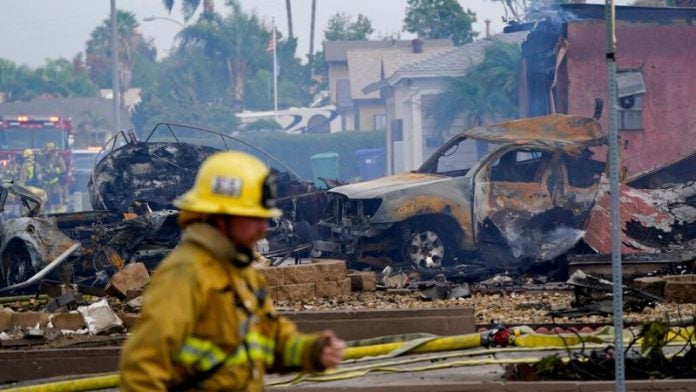 Accidente en San Diego California