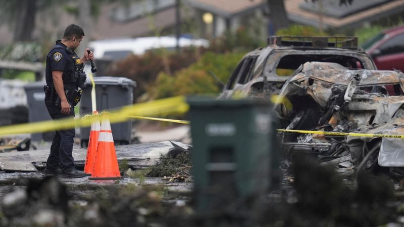 Accidente en San Diego California 
