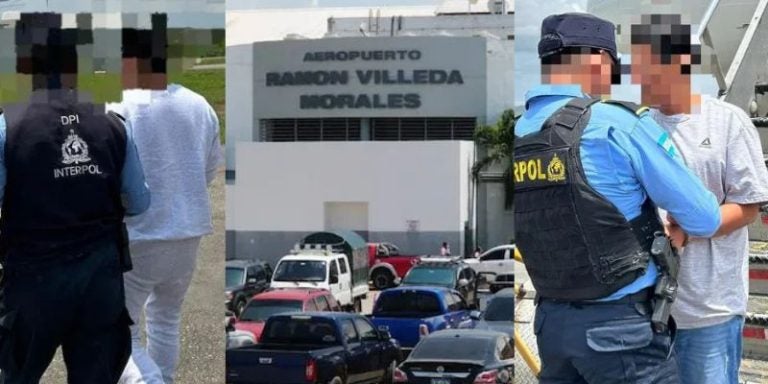 En aeropuerto capturan a dos hondureños deportados por el supuesto delito de asesinato