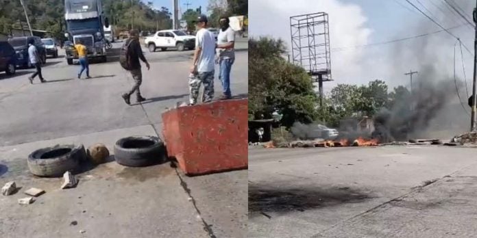 Inversionista de Koriun se toman las carreteras de Choloma ante incapacidad de pago del gobierno