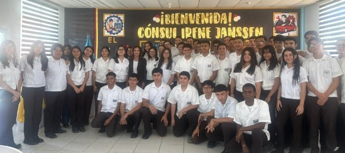 La Cónsul Honoraria de Honduras en Alemania, Irene Janssen.