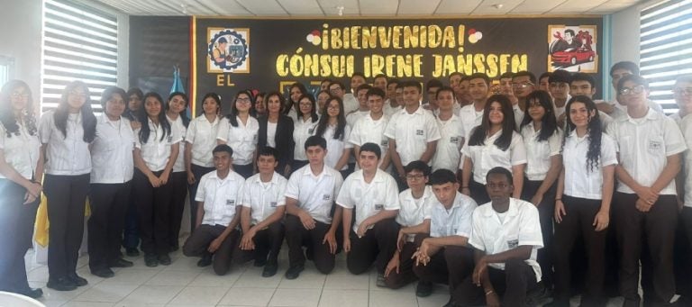 La Cónsul Honoraria de Honduras en Alemania, Irene Janssen.