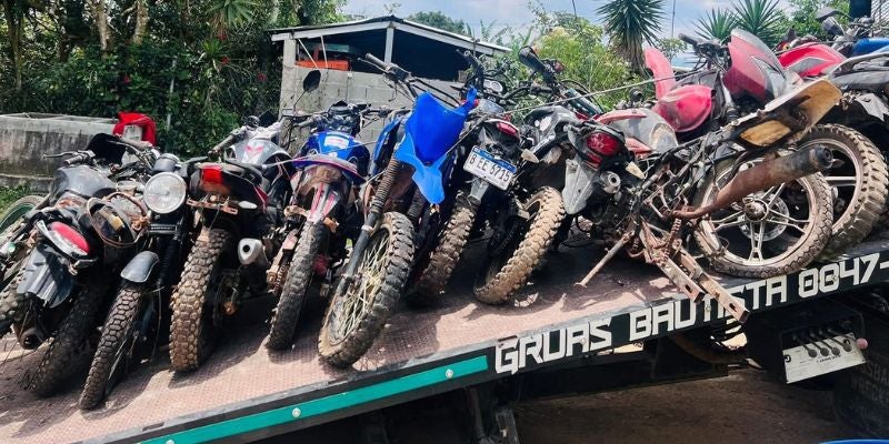 DNVT decomisa más de 20 motocicletas a diario en SPS por diferentes faltas