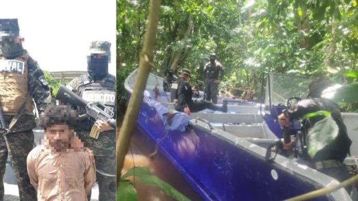 Detenido lancha río Patuca