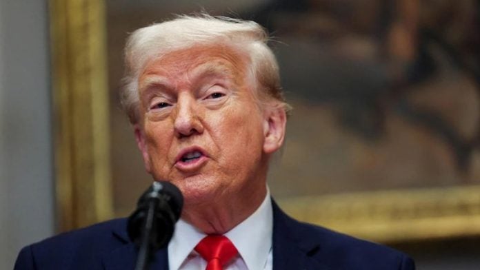 Trump dice que 