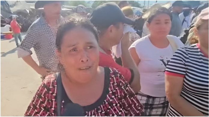 Hondureña llora por Koriun
