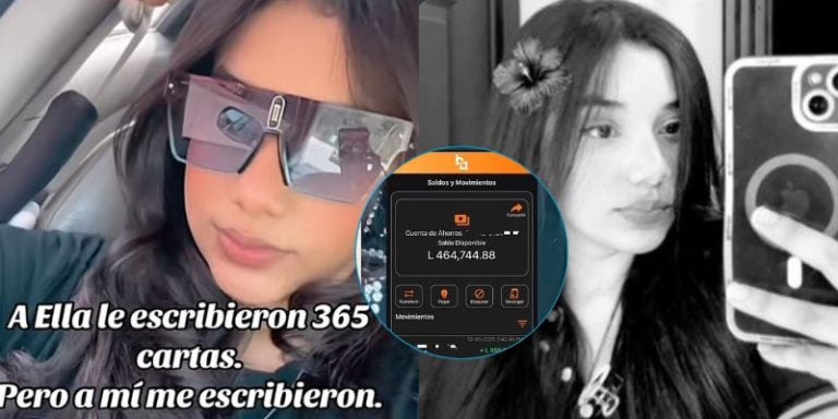 ¿Por bonita?: Hondureña presume depósito de casi L500,000 y enciende las redes