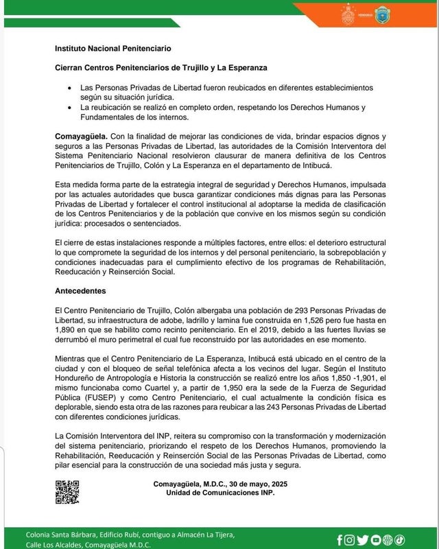 INP destituye a varios empleados