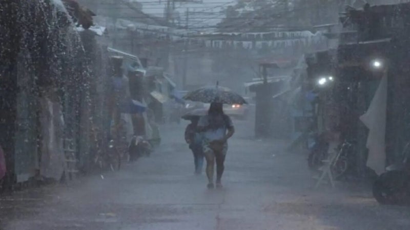 Pronostican lluvias occidente centro sur país