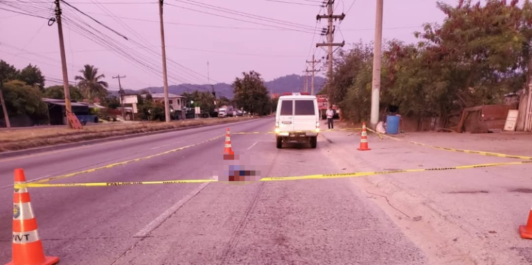 Atropello mortal mortal en Choloma: peatón fallece y conductor se da a la fuga