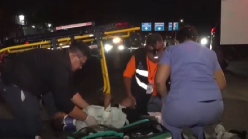 Atropellan mujer pedía limosna