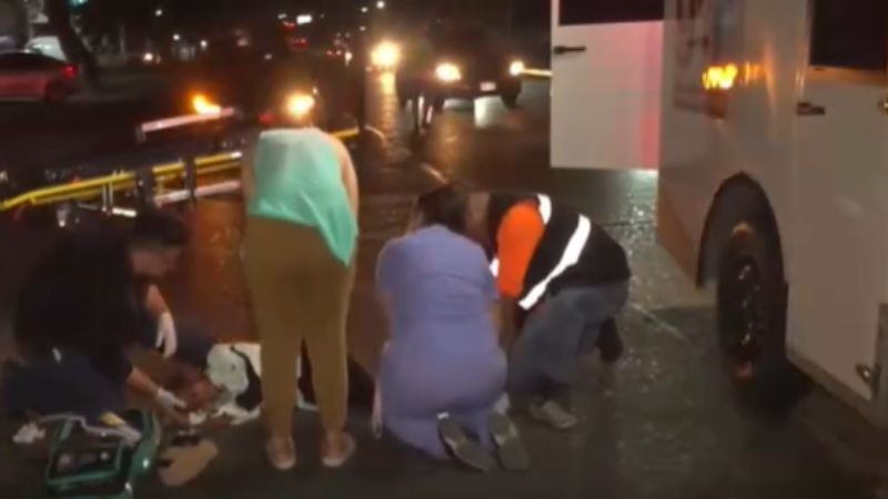Atropellan mujer pedía limosna
