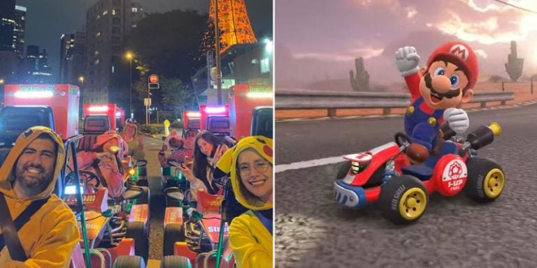 En este país puedes conducir un Mario Kart en pleno tráfico urbano