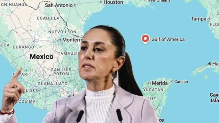 México demanda a Google por renombrar al Golfo de México como ‘Golfo de América’